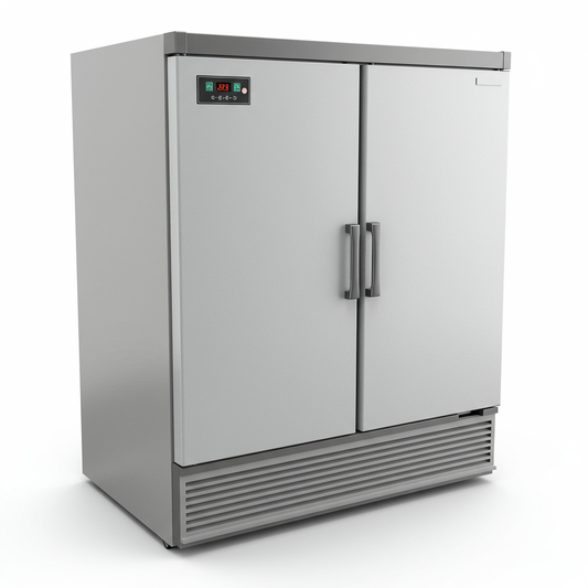 PolarEdge Upright Freezer 21 cu. ft. Stainless Steel